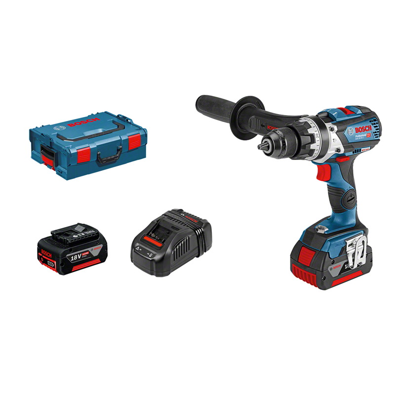 Bosch GSB 18V-85 C Professional 2 X 5,0 Ah Inkl. L-Boxx - Akku ...