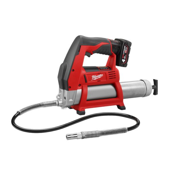 Milwaukee M12 GG-401 1 x 4,0 Ah - Akku Fettpresse 12V